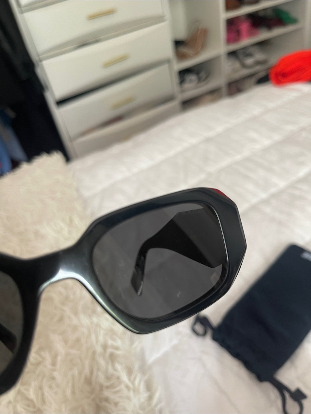 Prada Black Sunglasses - Picture 4 of 7